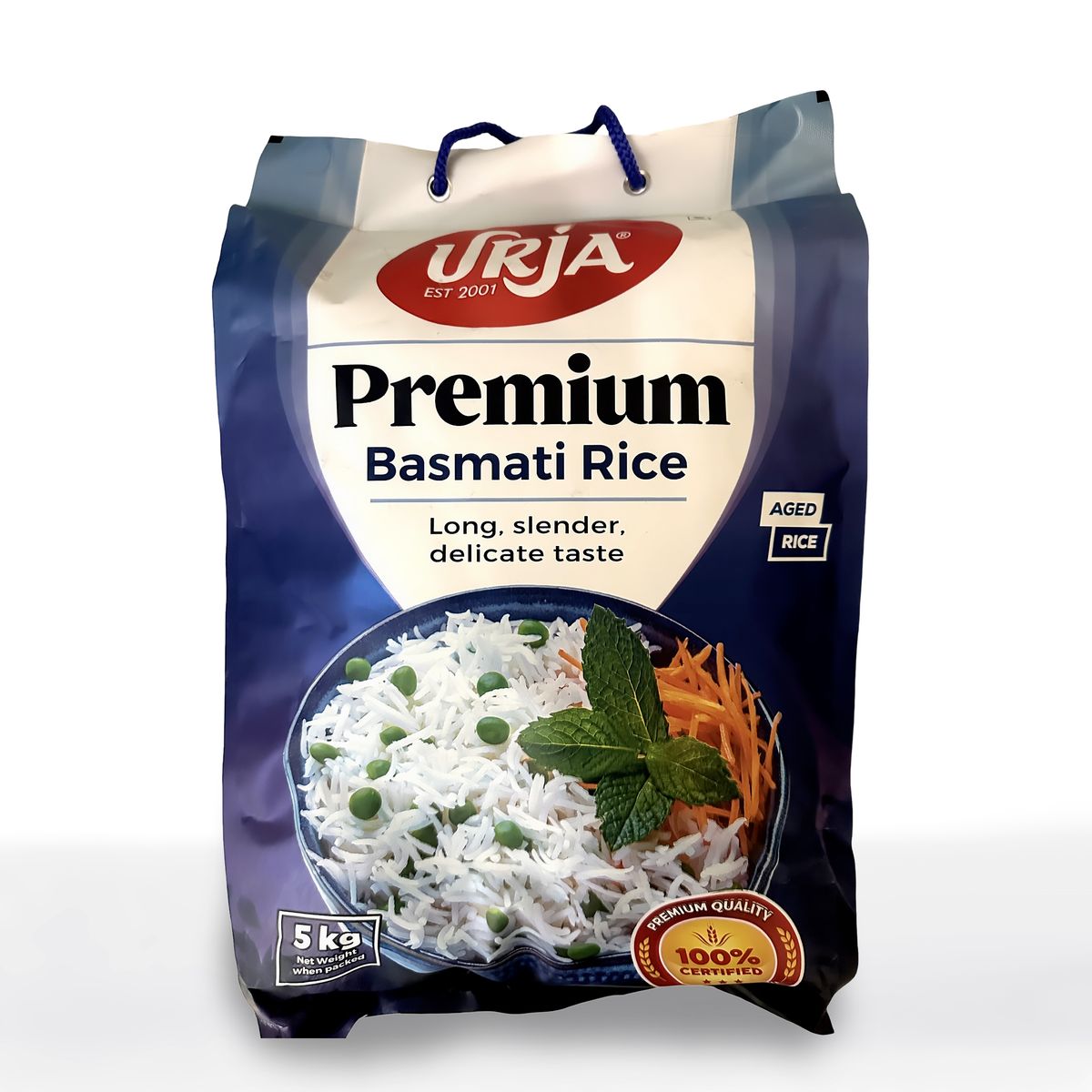URJA PREMIUM BASMATI RICE 5KG | Medusa Store