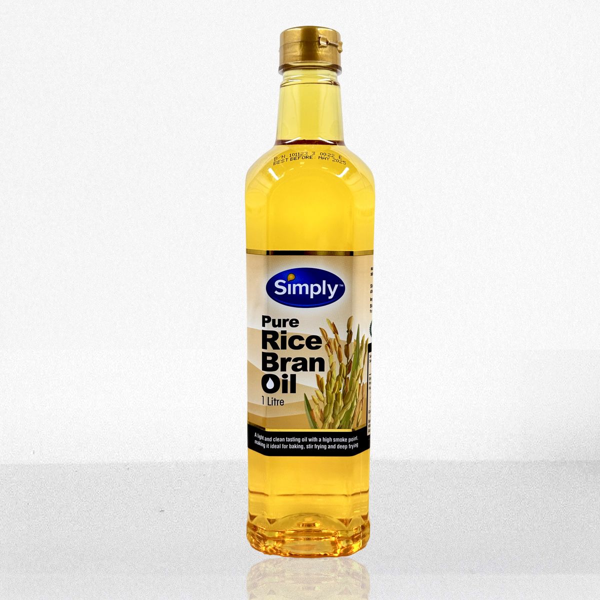 Simple Oil Rice SIMPLY RICE BRAN OIL 1LTR | Medusa Store